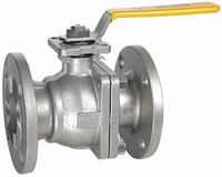 Duplex stainless steel 2pcs Flanged Ball Valves