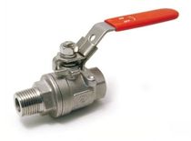 Duplex steel full flow ball valve