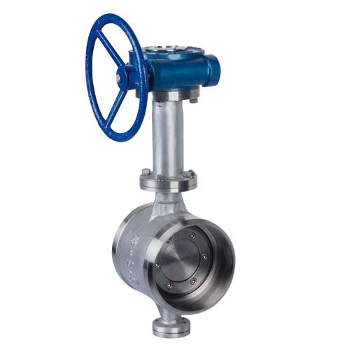 Duplex Steel Worm Gear Butt-Weld Butterfly Valve