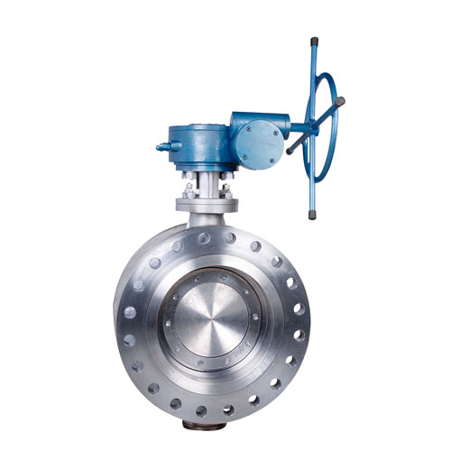 Duplex Steel Worm Gear Eccentric Butterfly Valve