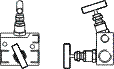 Duplex steel Straight Type - Remote Mouting 2 Way Manifold valves 