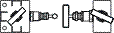 Duplex steel Straight Type - Remote Mouting Compact Design 2 Way Manifold valves
