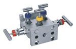 Duplex Stainless Steel Double Flanged Integral (H) type Design Five way Valve Manifolds valves