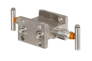 Duplex Stainless Steel H Type Design Two Way Valve Manifolds valves