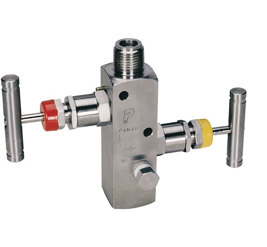 Duplex Stainless Steel Remote Mount Type Design Two Way Valve Manifolds 