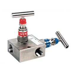 Duplex Stainless Steel Straight Type Two Way Valve Manifolds valves
