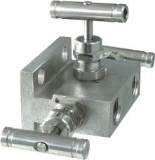 Duplex Stainless Steel Single Flanged Integral Tee Type Design Three way Valve Manifolds